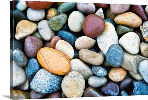Close Up Of Multi Colored Stones Wall Art Canvas Prints Framed Prints