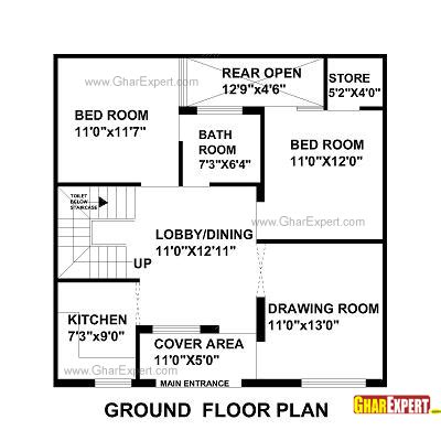 A global rationality expresses that the less the messiness, the better the vitality, and that is by all accounts valid with little 1000 square feet house designs. House Plan for 30 Feet by 30 Feet plot (Plot Size 100 ...