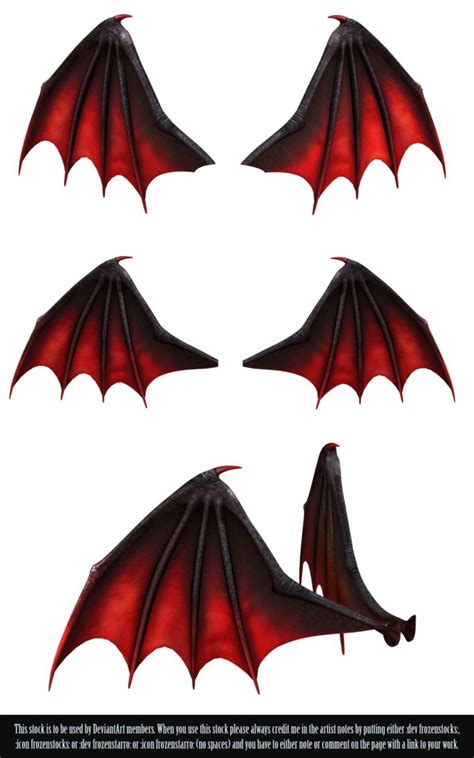Restricted Demon Wings Png By Frozenstocks On Deviantart In 2023 Wings Drawing Wings Art