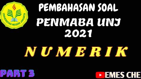 Soal penmaba unj 2018/2019 tkpa unj dan tkd soshum penmaba. SOAL TPA PENMABA UNJ 2021| Persiapan Menghadapi PENMABA ...