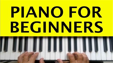 Piano Lessons For Beginners Lesson 1 How To Play Piano Tutorial Free
