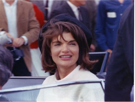 Jackie Sitting In Car At San Antonio 1963 Jacqueline Kennedy Onassis