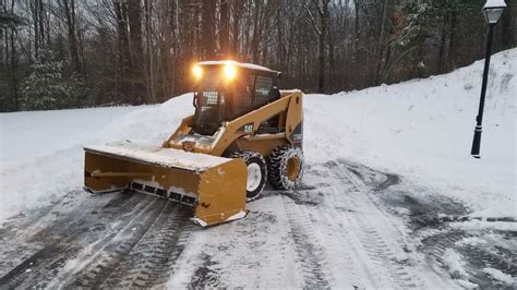 The Advantages Of Using A Skid Steer For Snow Removal Eden Lawn Care