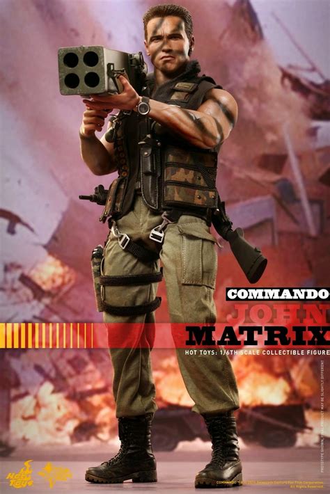 Onesixthscalepictures Hot Toys Commando John Matrix Latest Product