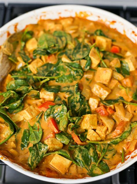 One Pan Tofu Coconut Curry Yay For Food