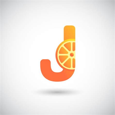 2062 elegant design 3d models. Letter J With Fruit Logo Concept Creative And Elegant Logo Design Template, Abstract, Symbol ...