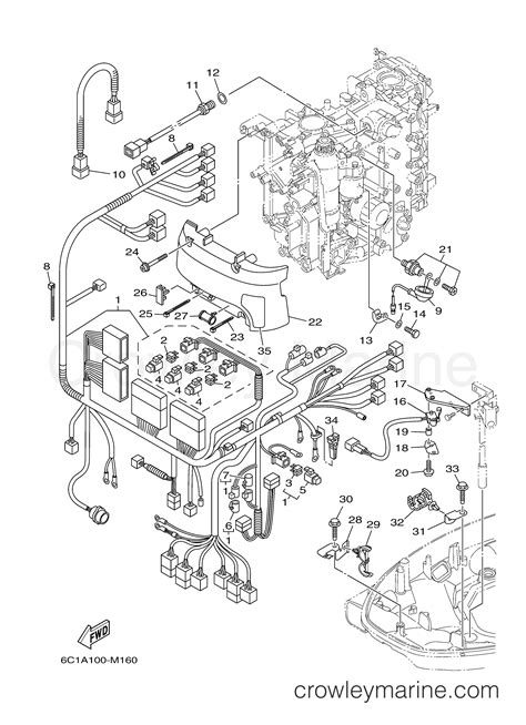 Yamaha at2 125 electrical wiring diagram schematic 1972 here. ELECTRICAL 3 - 2014 Yamaha Outboard 50hp T50LB | Crowley Marine