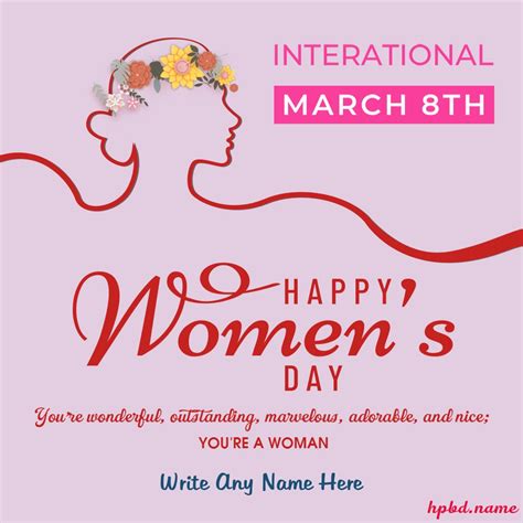 Happy Womens Day Greeting Card Images Download