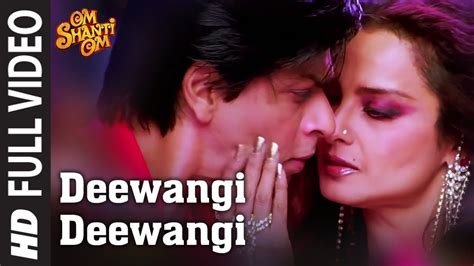 Full Video Deewangi Deewangi Om Shanti Om Shahrukh Khan Vishal D In 2020 Hindi Movie