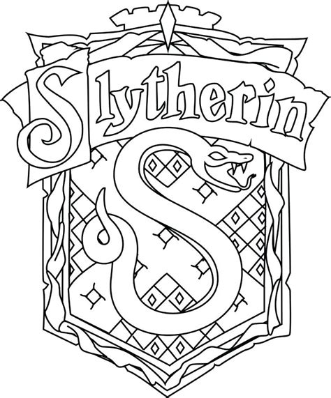 Hogwarts Crest Drawing at GetDrawings | Free download