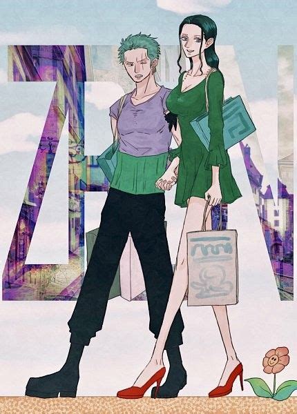 Zoro X Robin One Piece Casais Fofos Anime Estético Casal