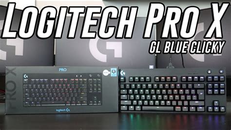 The exact number of extra switches depends on your keyboard language layout. NEW LOGITECH PRO X keyboard with GL BLUE CLICKY - YouTube