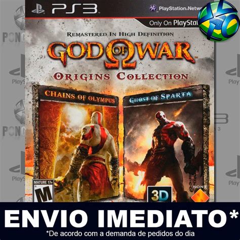 God Of War Origins Collection Ps3 Cód Psn Envio Agora R 848