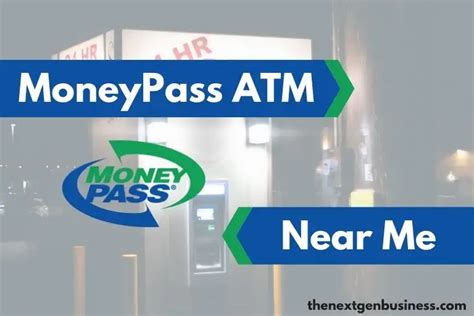 Moneypass Atm Near Me Find Nearby Locations Quick And Easy The Next