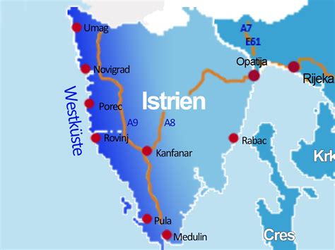 Im urlaubsort poreč wirst du. Kroatien Karte Istrien | Karte