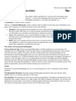 It's a bibliography that provides annotations about your different sources. Purdue OWL Annotated | Bibliography | Science