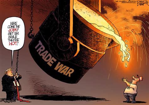 Trade War The Wrath Of The Titans Cartooning For Peace