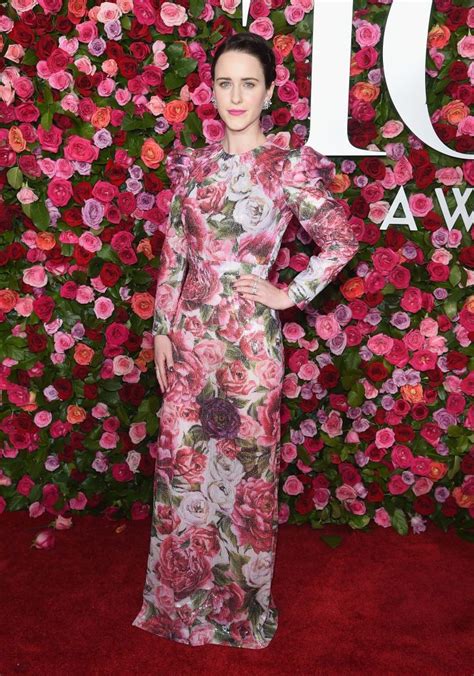 Rachel Brosnahan In Dolce And Gabbana 2018 Tony Awards Carey Mulligan