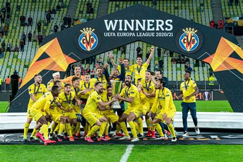 we are the champions villarreal won the uefa europa league villarreal sydney academy