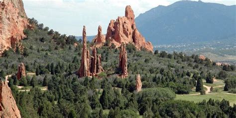 garden of the gods park and natural landmark colorado springs auto tour biking hiking rock