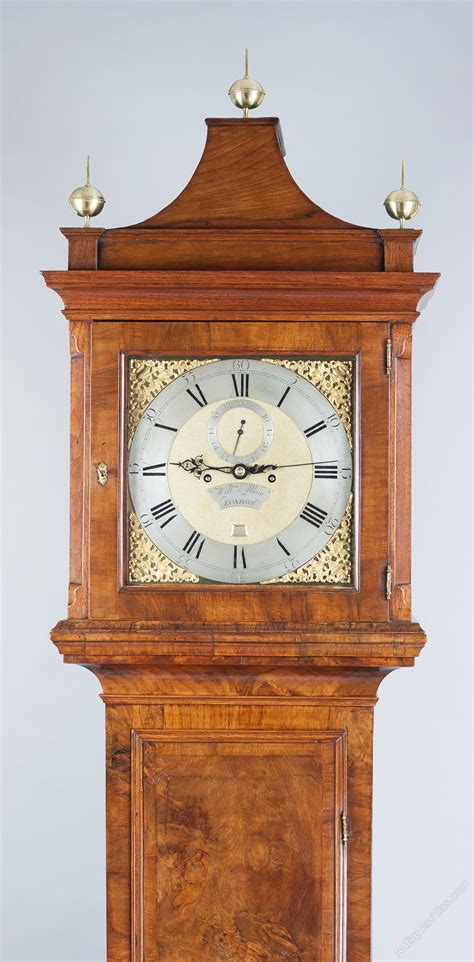 Antiques Atlas Walnut Longcase Clock By Allam Of London