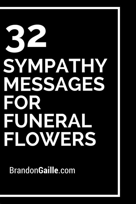 33 Sympathy Messages For Funeral Flowers Sympathy Messages Sympathy