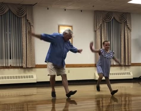 Grandpa Granddaughter Duo Tap Dances Their Way Into The Hearts Of 73m With Cup Song