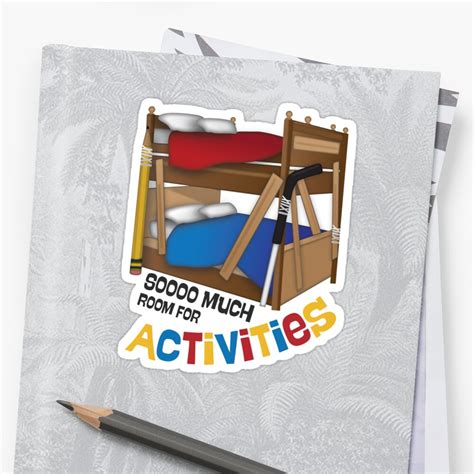 So Much Room For Activities Will Ferrell Step Brothers Sticker By