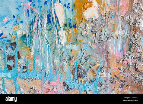 Abstract Acrylic Painting Contemporary Art Texture For Various