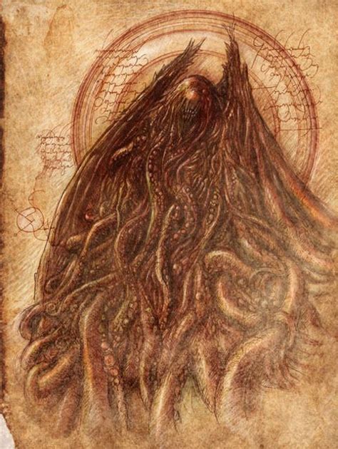 Tentacle Demon Cthulhu 2019 10 28 Cthulhu Art Cthulhu Mythos Necromancer Book Yog Sothoth