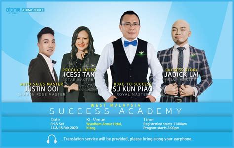 Atomy Malaysia Success Academy In Kuala Lumpur February 2020