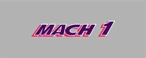 1993 Formula Mach 1 Front Hood Mach 1 Logo Decal Your