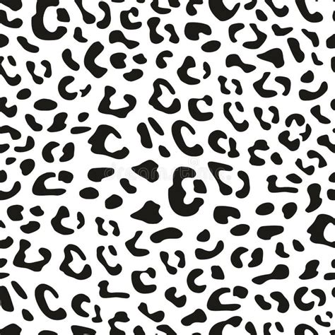 Leopard Seamless Pattern Stock Vector Illustration Of Chic 35592052