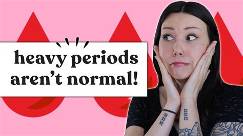 Heavy Periods What You Need To Know Youtube
