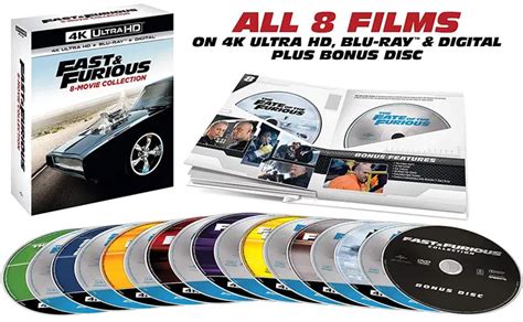 Fast And Furious 8 Film Collection Releasing To 4k Ultra Hd Blu Ray Hd