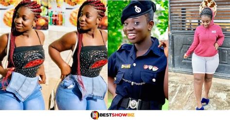 See Photos Of Ghanas Most Beautiful Police Officer With Swag Photos