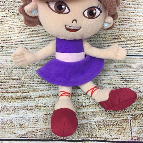Little Einsteins Disney June Plush Doll 10 Beans Stuffed Animal Toy