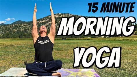 15 Min Morning Yoga Stretch Total Beginner Sean Vigue Youtube