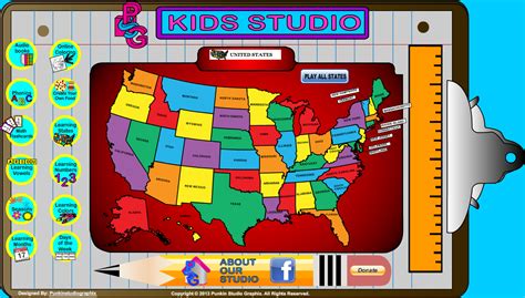 This Page Is A Super Awesome Way For Your Children To Learn The States