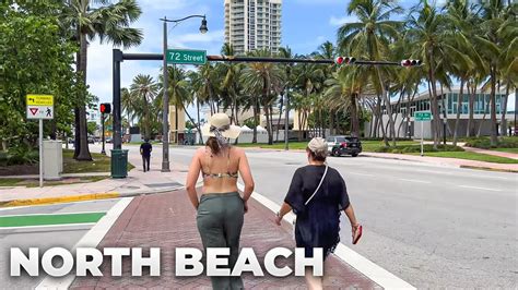 miami beach walk north beach in july 2022 youtube