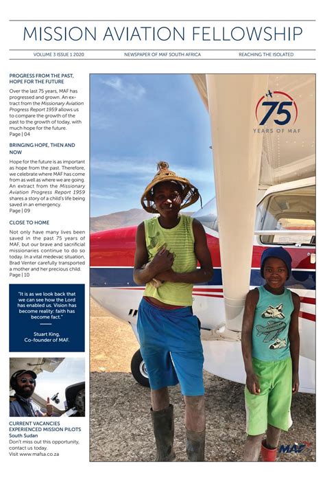 Hayok sa laman | soco. MAF SA Newspaper Vol. 3 No.1 2020 by MAF South Africa - Issuu