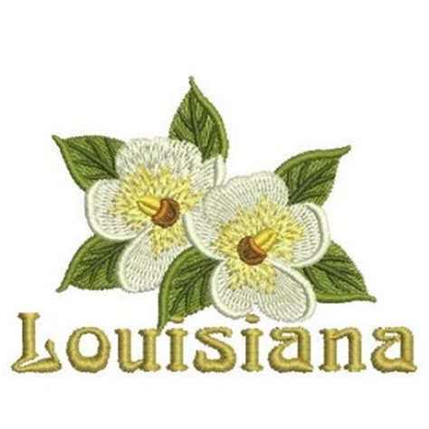 Louisiana Embroidery Design Louisiana Embroidery Design Fiber Arts