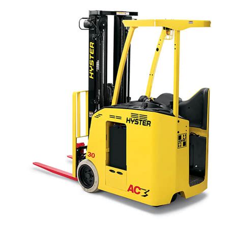 industrial counterbalance forklift truck