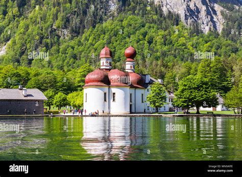 St Bartholomews Church At The Konigssee Berchtesgaden Bavaria