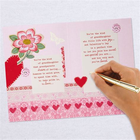 Youre Loved So Much Valentines Day Card For Granddaughter Greeting