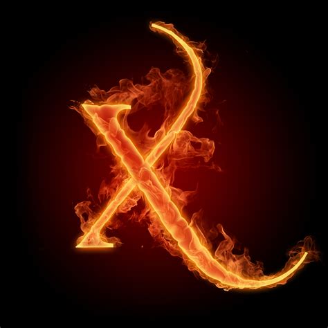 Flames Fire Typography Alphabet Letters 3000x3000 Wallpaper High