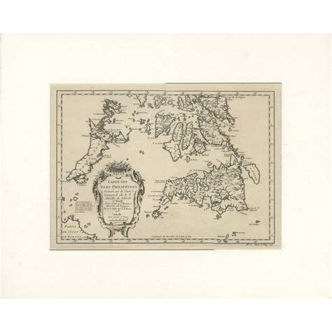 Old Original Map Of The Philippines And Part Of Indonesia Spice Islands 1744 For Sale At