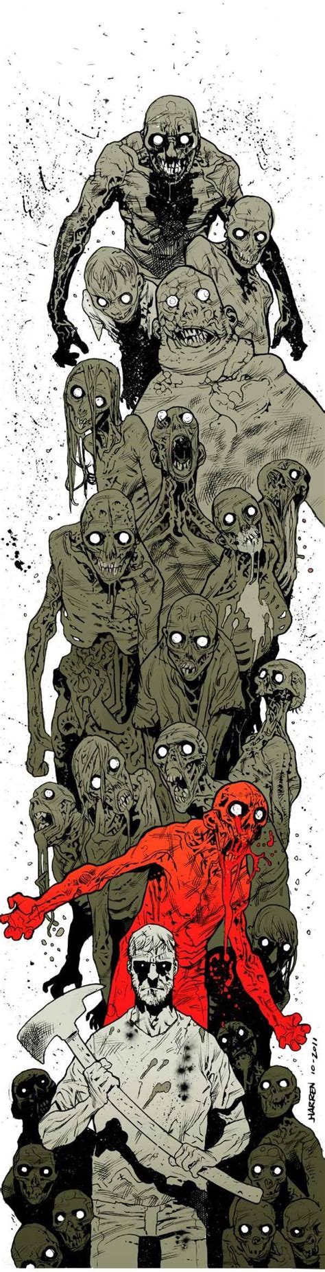 40 Creepy Zombie Drawings Illustrations And Concept Art Inspiration