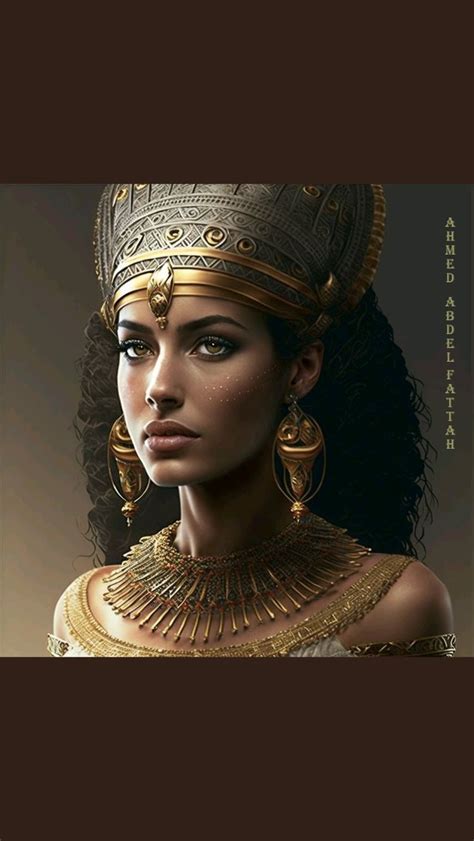 Imagine Ancient Egyptian Queens By Artificial Intelligence Egyptian History Egypt Egyptian