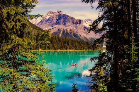 Emerald Lake Canada Boat · Free Photo On Pixabay